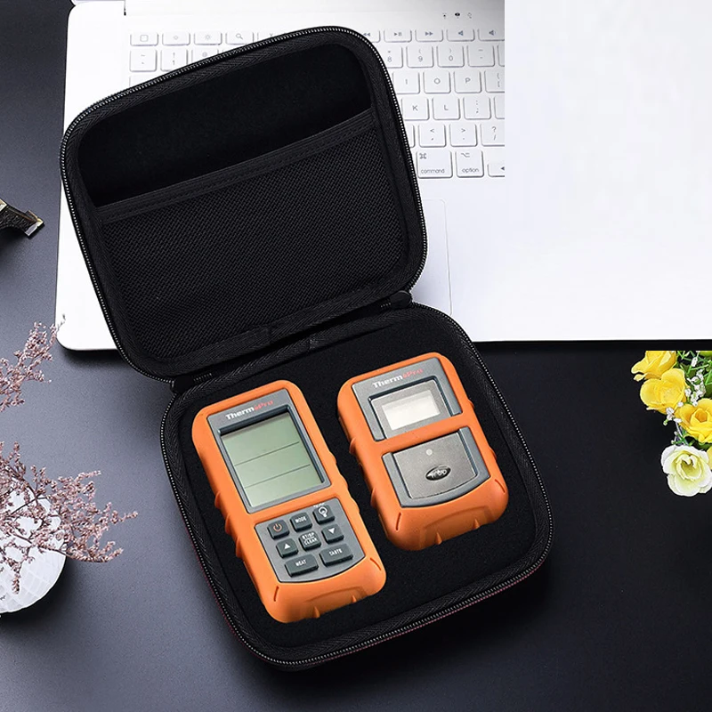 

Wireless Remote Digital Kitchen Cooking Meat Thermometer Travel Protective Storage Bag EVA Hard Case for ThermoPro TP-07, TP-08s