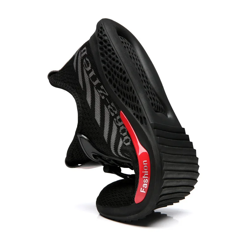 Ins Sneakers Men Casual Shoes Breathable Mesh Men Shoes Luxury Brand Fashion High top Sneakers Male Black Shoes KA943