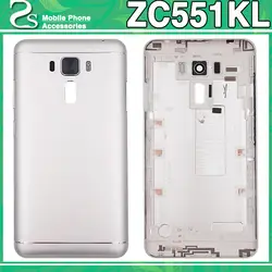 Новый ZC551KL Крышка батарейного отсека для ASUS Zenfone 3 Laser ZC551KL 5,5 ''задний Чехол с объективом камеры