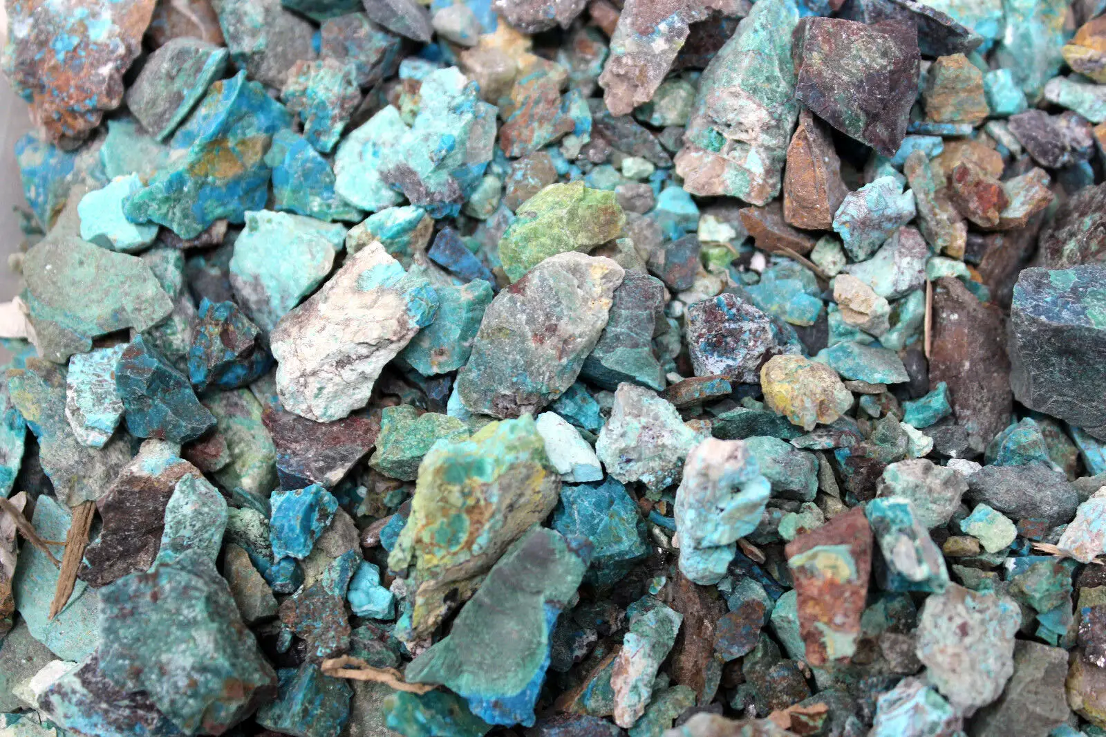 Raw Crystal Stone Rock 100 Grams 500 Carat Lot Rough Natural Chrysocolla