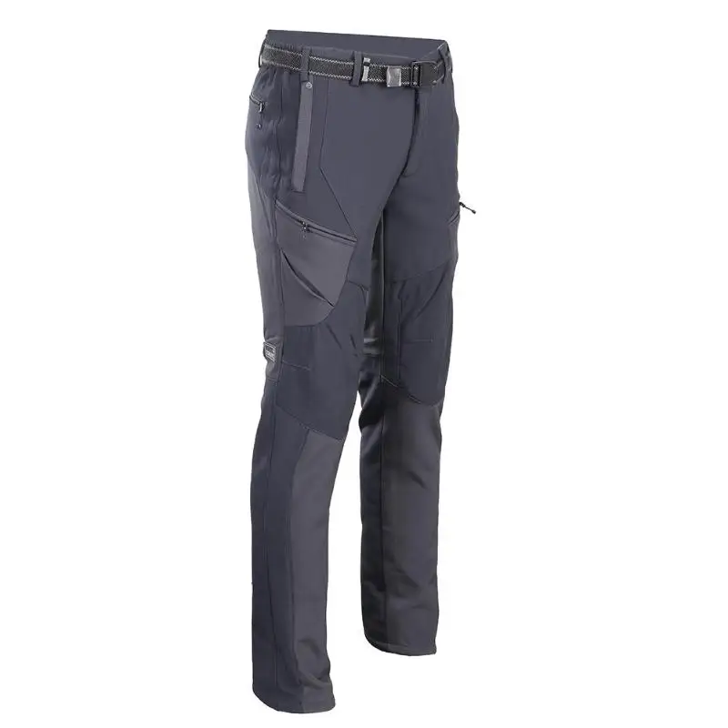 Men Winter Fishing Windproof Camping Fleece Outdoor Hiking Climbing Pants