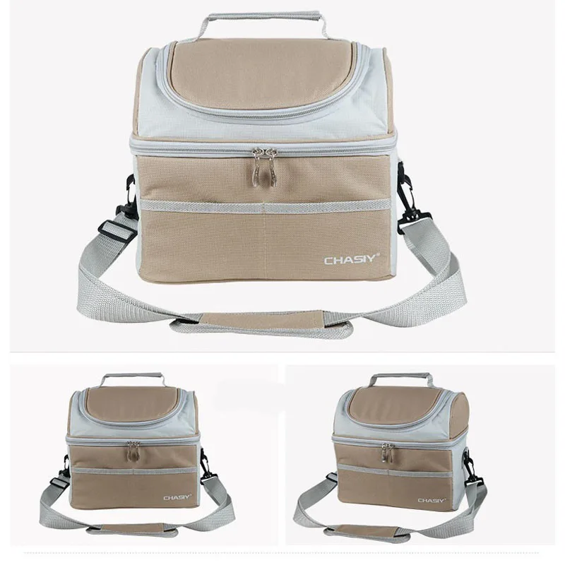 de lona lancheira isolados tote Marca : Chasiy