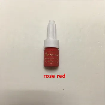 

2pc rose red Tattoo Ink Manual Paint Pigments For Microblading Permanent Makeup Tattooing ink