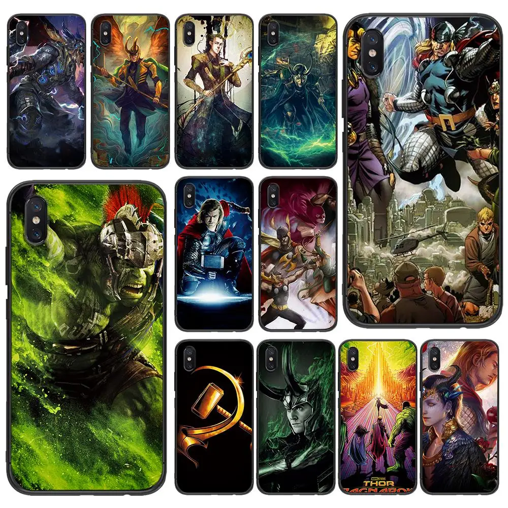 

Loki Thor Soft TPU For Xiaomi Redmi Mi6 8 9 A1 A2 F1 Plus Case Redmi 5 /5Plus M8 Lite Silicone Phone Back Case