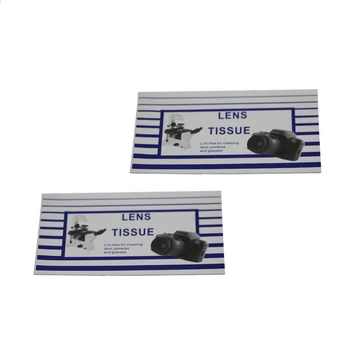 

2 PC Camera lens Cleaning paper Soft Camera Lens Optics Tissue Clean Paper Wipes Booklet For Camera Lens Filter Glass