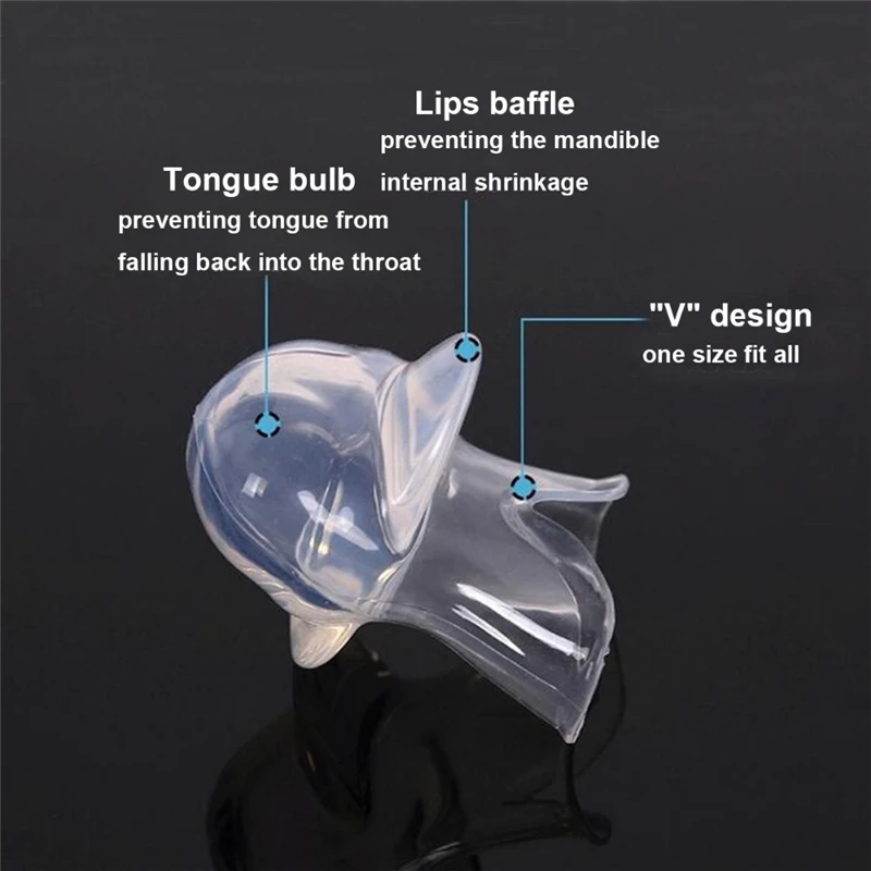 Здоровое Силиконовое устройство медицинское устройство против храпа помощь при апноэ храп стопор язык фиксатор дыхательное апноэ ночное охранное мундштук