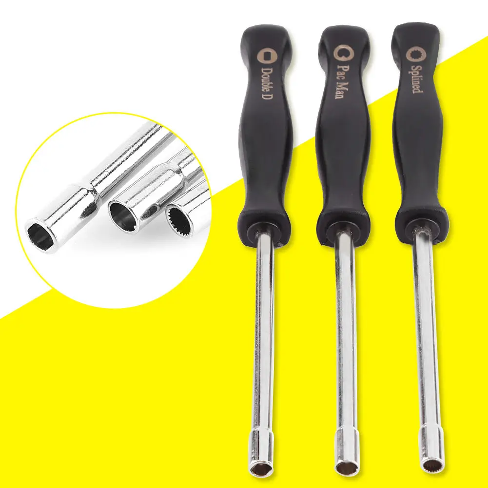 

New Hot 3 Pcs/Set Carburetor Adjusting Screwdriver Carb Tool Set Splined Pacman Double D Type