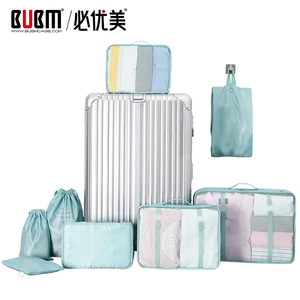 Size : Small Set of Travel Storage Bag Luggage Bag Cube Storage Bag Multi-Function Clothing Sorting Bag