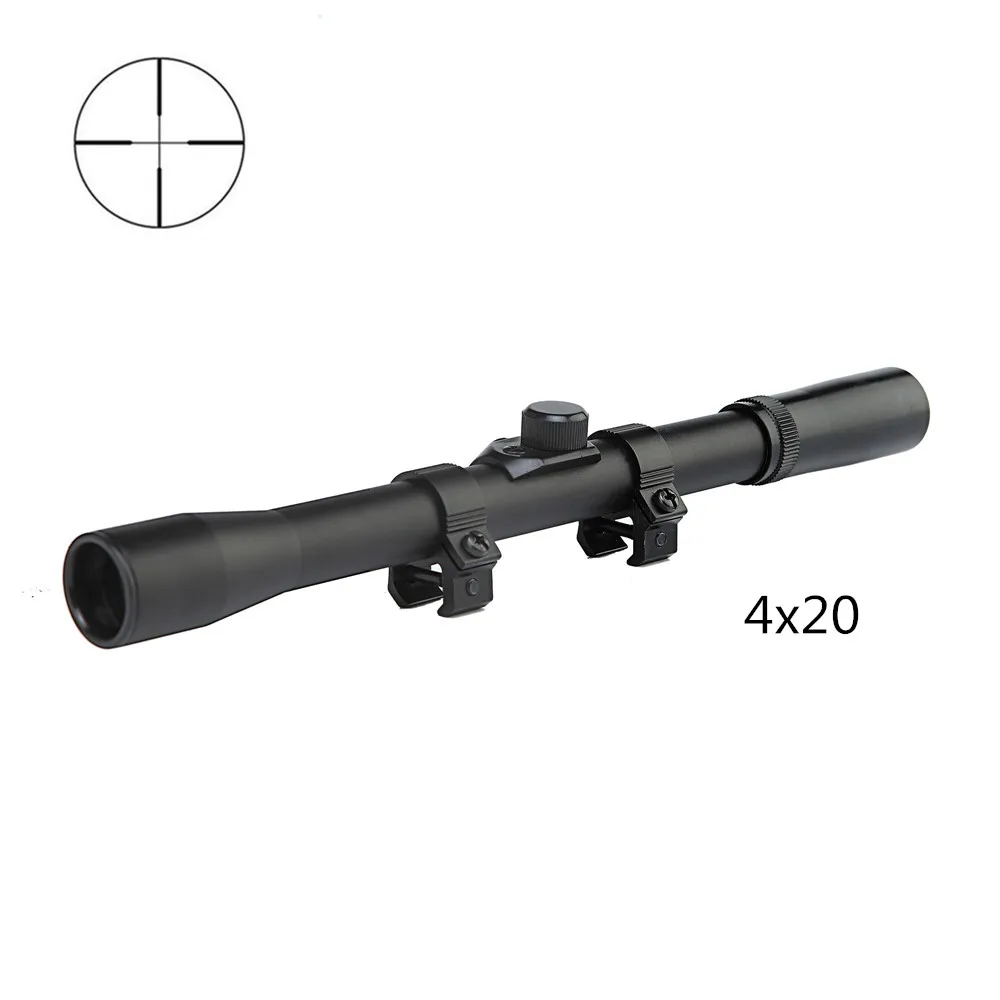 4x20 Hunting Riflescopes Sight Tactical Optics Airsoft Air Guns Scopes