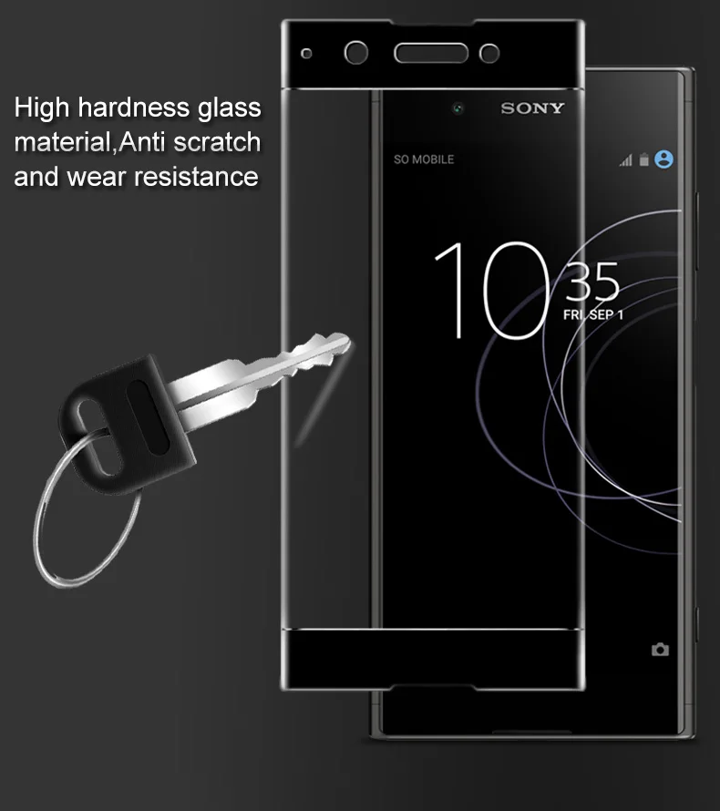 Защитное стекло Wolfsay закаленное для Sony Xperia XA1 Plus G3412 2 шт.|screen protector tempered glass|tempered