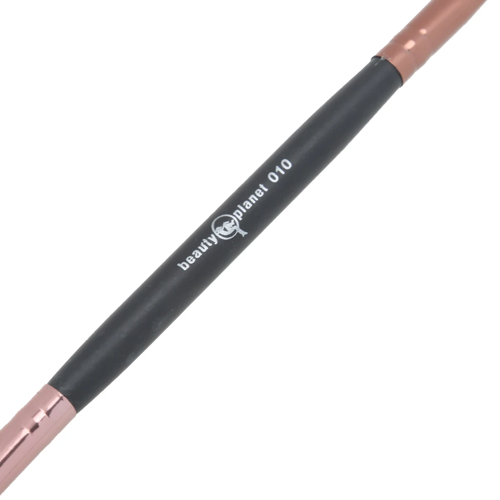 Cosmetic Double Ended Smokey Eye Brush Eye Shadow Blending Brush Black