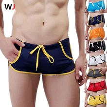 Торговля, WJ, высококачественные модные мужские боксеры, мужские сексуальные трусы, мужское нижнее белье, мужские повседневные пляжные шорты, 8 цветов, s m l xl