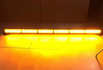 

Higher star 90cm 36W led car warning light bar,strobe lights,emergency light, install by magnet,waterproof