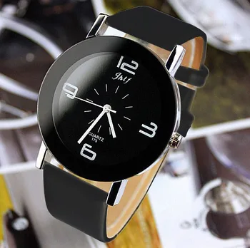 

New TOP Luxury Fashion Brand Quartz Watch Women Ladies Men Casual Leather Bracelet Wristwatch Clock Hour 8A26