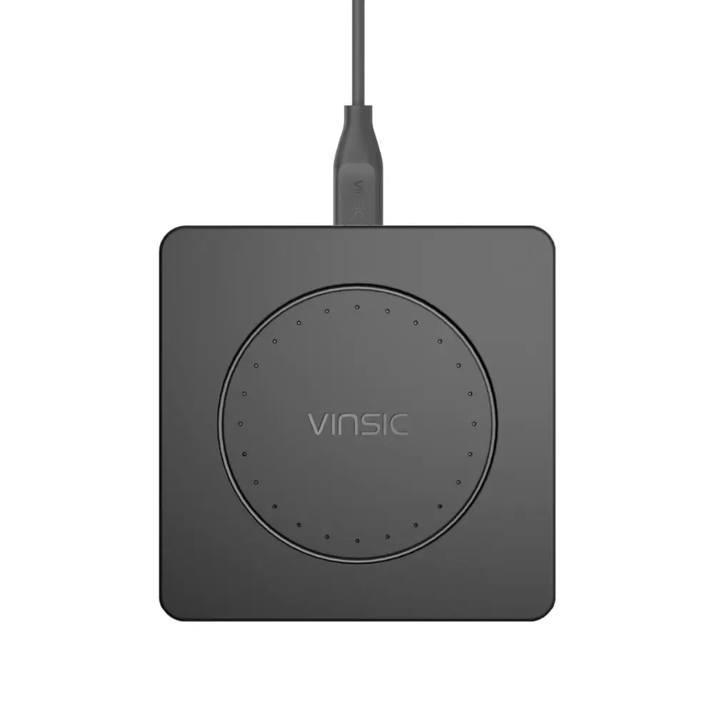 Беспроводное зарядное устройство Vinsic Qi для iPhone X 8 Plus Samsung Galaxy S8 + Note Nexus 7 6 Lumia