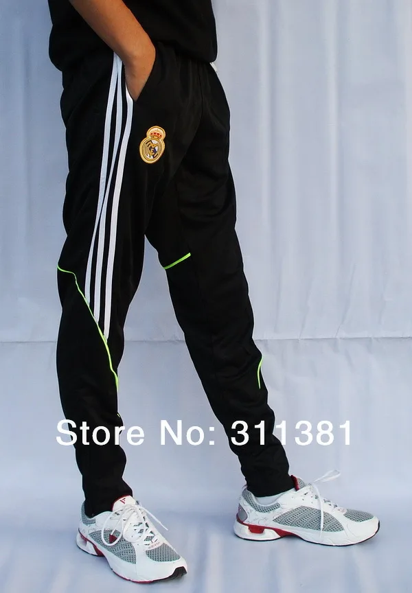 2014 New Football Soccer training pants trousers Tight leg design with