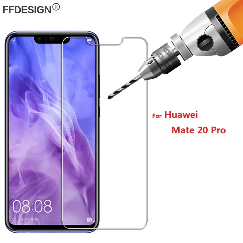 

Glass Screen Protector for Huawei Mate 20 Pro Tempered Protective Glass on for Huawei Mate 20 Pro Glass Protection Film Foil