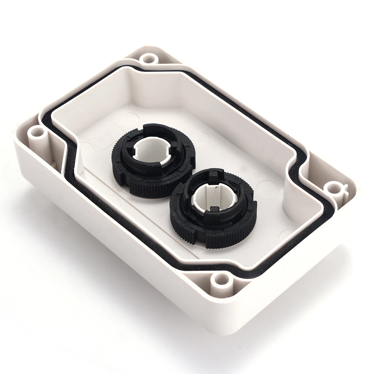 New 1pc Push Button Station Switch Remote Start Stop Motor Solenoid IP55 Button Box For Indoor Outdoor Use High Quality