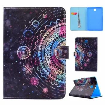 

Fashion Painted Wake/Sleep PU Leather Cover For Samsung Galaxy Tab A 8.0" SM-T355 T350 T355 P350 Case Funda Tablet Stand Shell