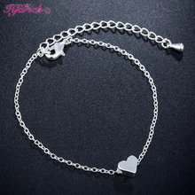 Hfarich новые браслеты с подвесками в виде сердца вечерние ювелирные изделия браслет с грушей и сердечком ножной браслет Лучший подарок на свадебную вечеринку оригинальные ювелирные изделия Pulseira