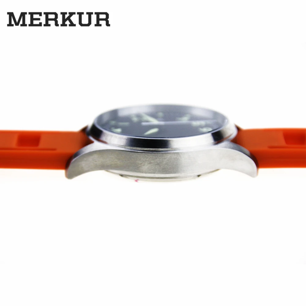 

Mens 200m Diver Japan NH35 Automatic movement Diver Small 39MM Pilot Type A Watch Watch Super LumiNova B-UHR