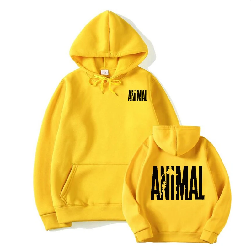 

New Brand ANIMAL Hoodies men high quality Long sleeves Casual men Sweatshirt Hoodies Animal print Hoodie Tracksuits male