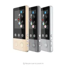 Bluetooth Hi-Fi MP3 Плеер 1,8 дюймов TFT Экран 8 ГБ плеер с голосом Регистраторы, шагомер, видео, fm-радио Поддержка TF карты