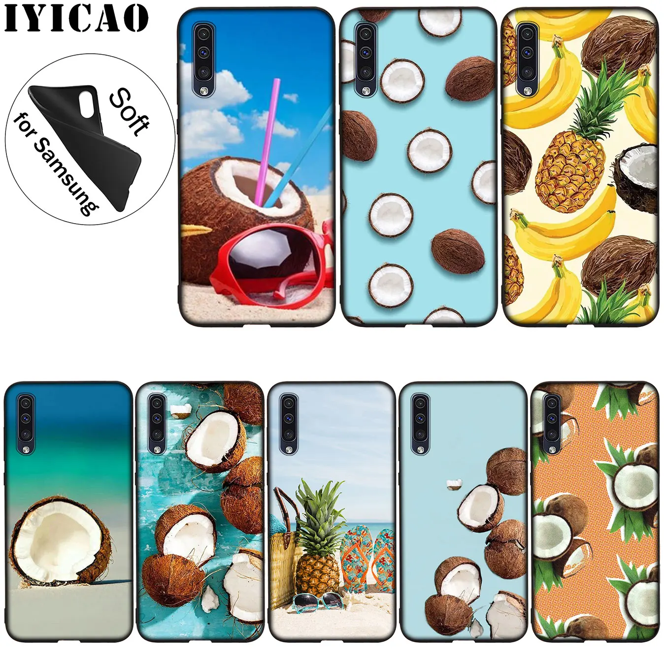 Мягкий силиконовый чехол для Samsung Galaxy A70 A60 A50 A40 A30 A20 A10 A50S A40S A30S A20E A10S |