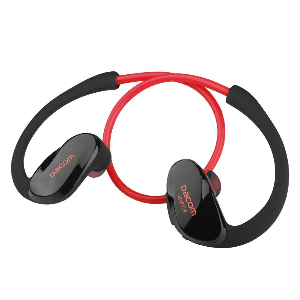 Dacom Athlete NFC Беспроводные наушники с ушным крюком спортивные Bluetooth 4 1 защитой от