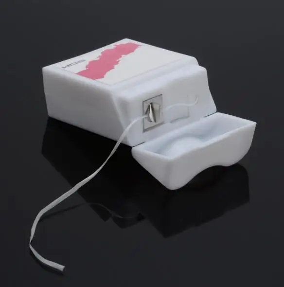 50m Oral Interdental Brush Clean Dental Floss Hygiene Irrigator reshen Breath Teeth Flosser Waxed Tooth Clean String Square Box 4