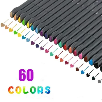 Fineliner Pen Felt Tip Pen Professional Line Art Marker Pen Drawing Liner Sketch Pen Design Art Fine Liner Pen Set pentel cartoons sketch pen jm20 ash drawing pen draft line pen