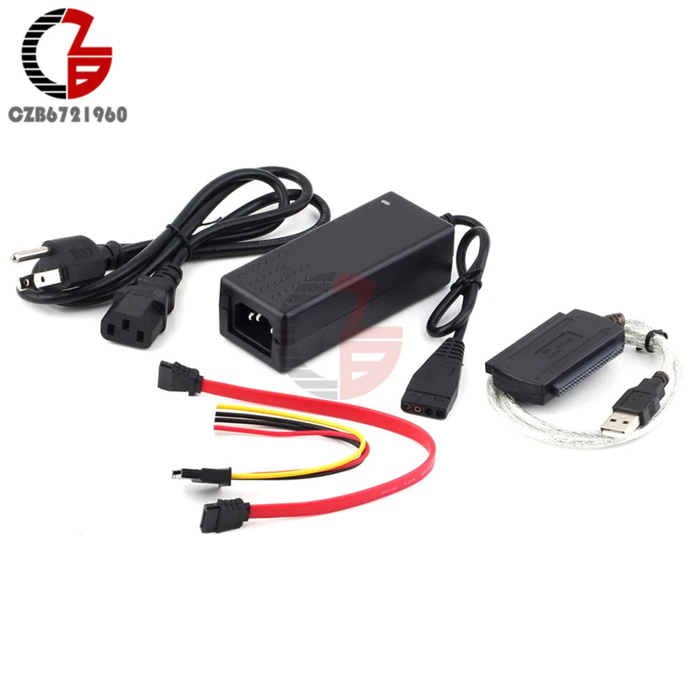 USB 2,0 на SATA PATA IDE 2,5 3,5 адаптер конвертер жесткий диск HD HDD кабель