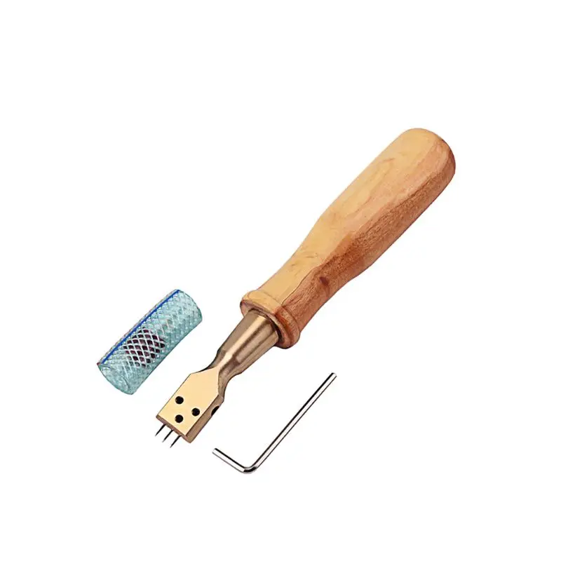 

OOTDTY Piano Hammer Wrench Lever Voicing Tool With Handle Maple