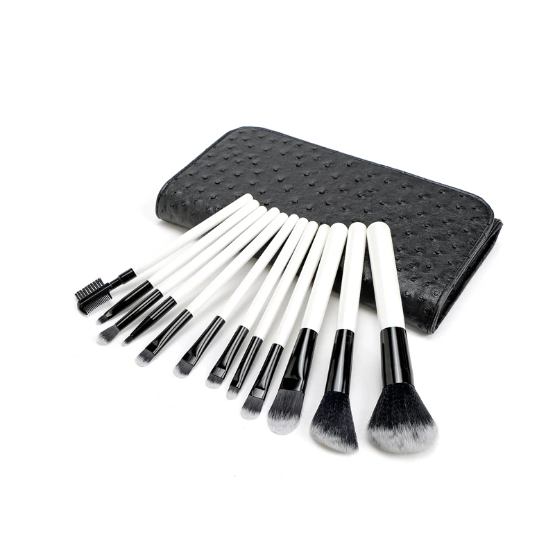 

12 Pcs Professional Makeup Brushes Set High Quality Make Up Brushes Full Function Studio Synthetic Make-up Tool Kit High Qualit