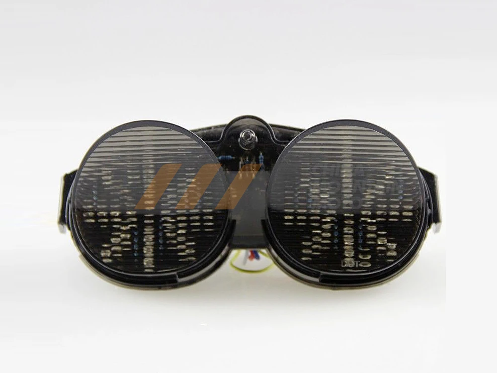 

Smoke LED Motorcycle Turn Signals Tail Brake Light Case for Yamaha YZF600 YZF R6 2001-2002