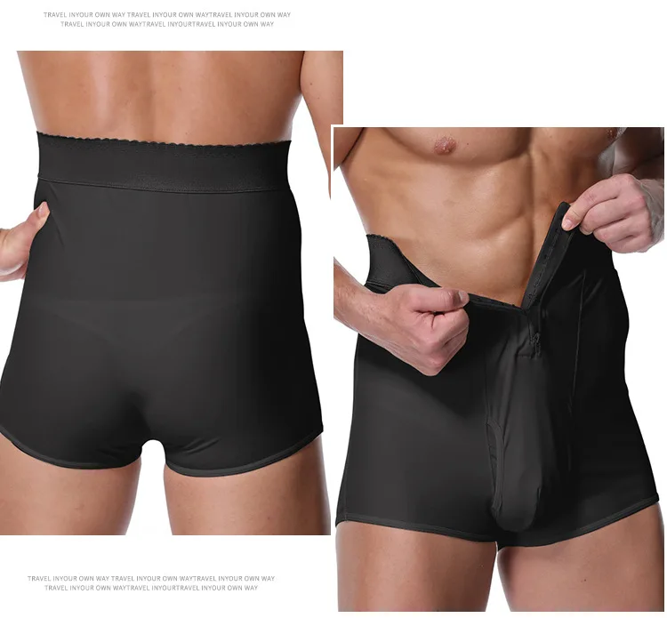 S 6XL Men Body Shaper Waist Trainer Slimming Control Panties Modeling Shapewear Strong Shaping