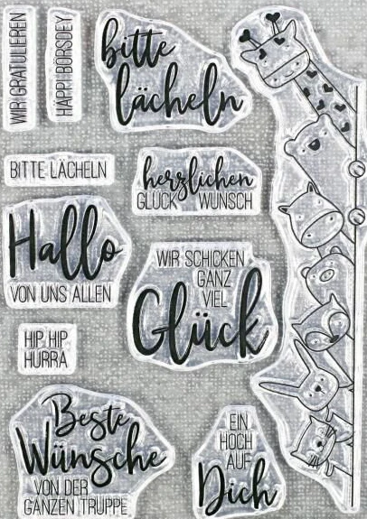 

German Transparent Clear Silicone Stamp/Seal for DIY scrapbooking/photo album Decorative clear stamp sheets A1600