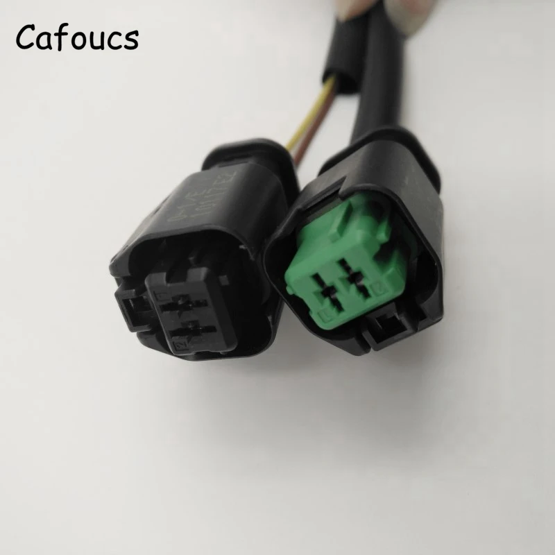 Cafoucs для peugeot 308 408 508 3008 для Citroen C4L C5 1,6 1,6 T термостат корпус провода жгута Разъем 9804315380