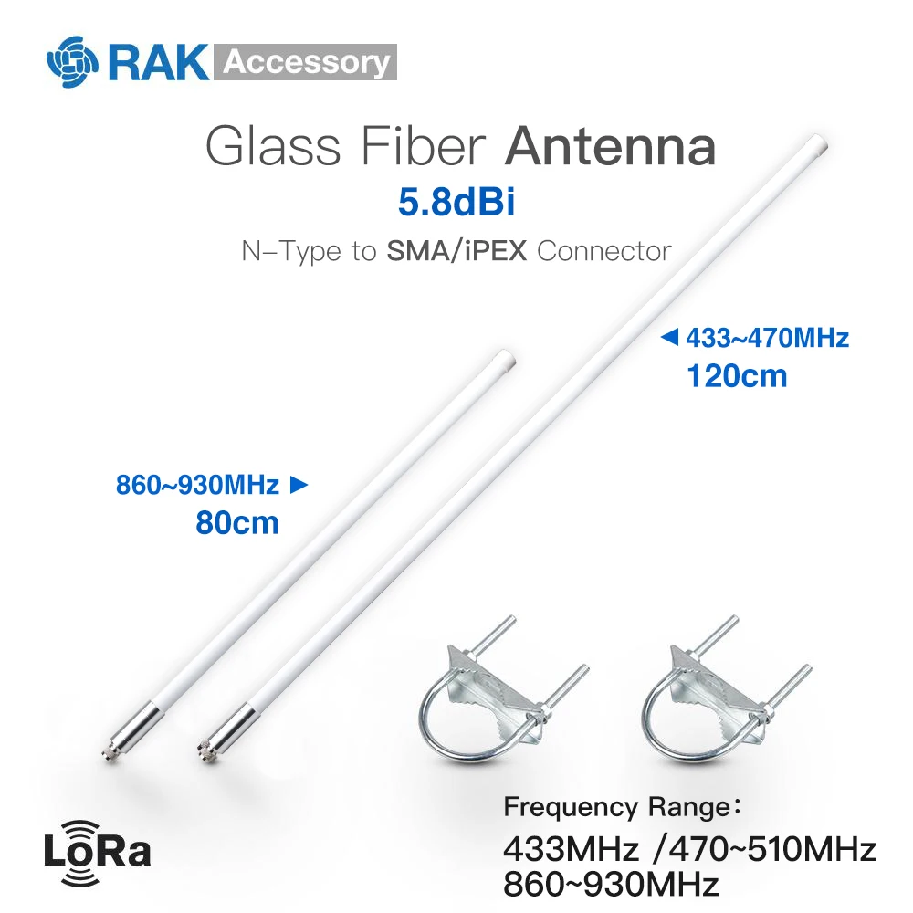 Günstig Glas Fiber Antenne Spitzenverstärkung 5.8dbi reichweite ist weitere, loRa Gateway Antenne mit 433 470 868 915 MHz