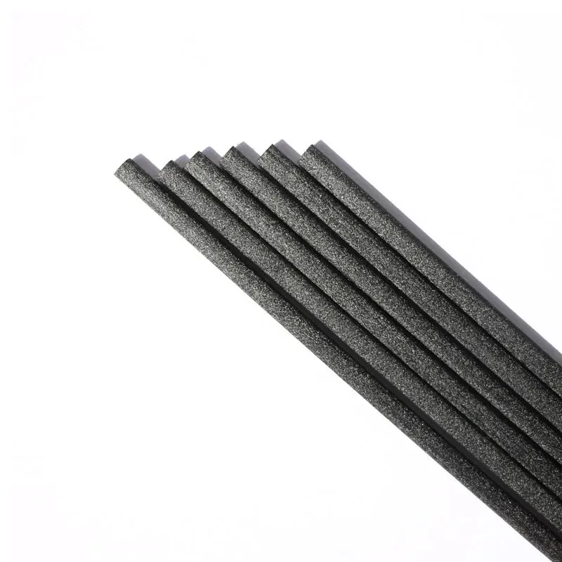 50 шт./партия 22 см x 3 мм волоконные черно-белые палочки из ротанга Сменные палочки для освежителя воздуха для украшения дома