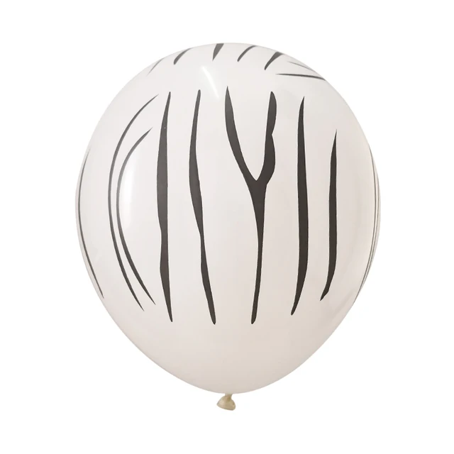 10pcs/lot 3.2g 12 Inch Animal Cow Tiger Leopard Zebra Paws Printed Round Latex Balloons party decor Kids Toys Thicken Globos