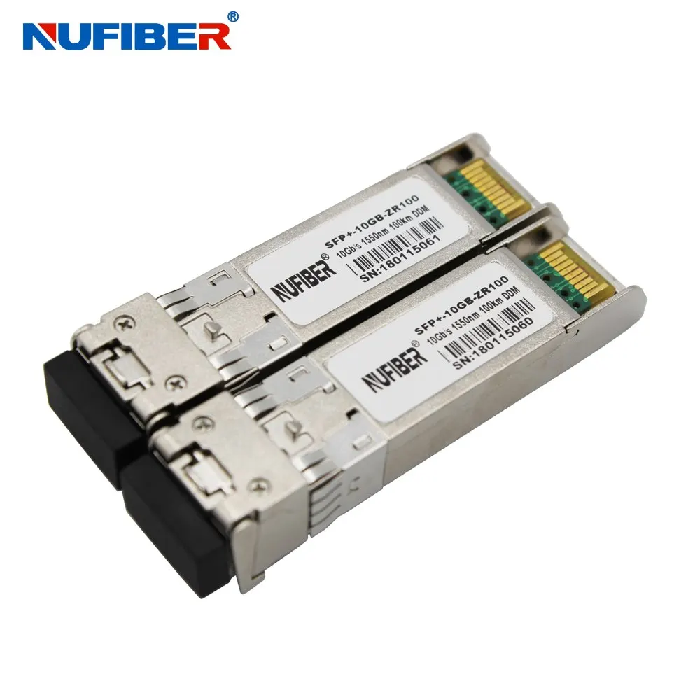 

EXW Price 10Gb/s SFP+ Transceiver SFP-10G-ZR100 dual fiber singlemode 100km 1550nm LC DDM Free Shipping