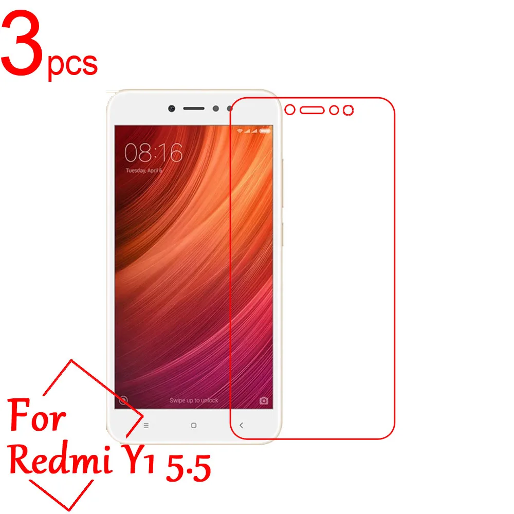 

3pcs Ultra Clear/Matte/Nano anti-Explosion Screen Protector Cover For Xiaomi Redmi Y1/Y1 Lite 5.5 Inch Protective Film + Cloth