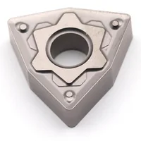 טונגסטן קרביד WNMG080404-HS ZN60 Cermet בינוני פיין פלדה חלקים Have טוב על סיום טונגסטן ביצרו קרביד והתוספות 10pcs MOSASK (2)