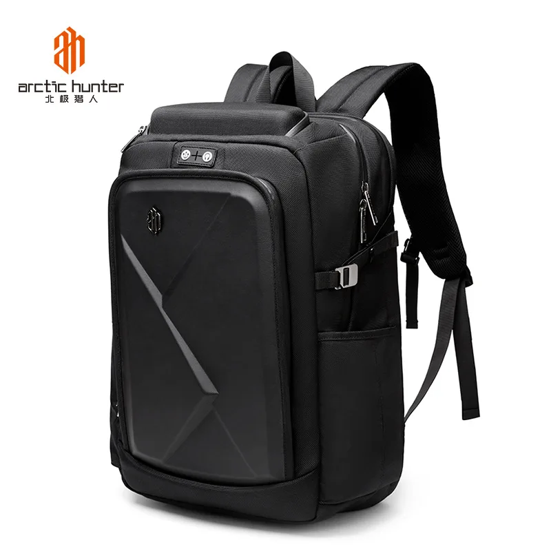 Модные мужские сумки для ноутбука Schookproof 15,6 дюймов, черные дорожные сумки, мужские багажные рюкзаки, Компьютерные рюкзаки для мальчиков