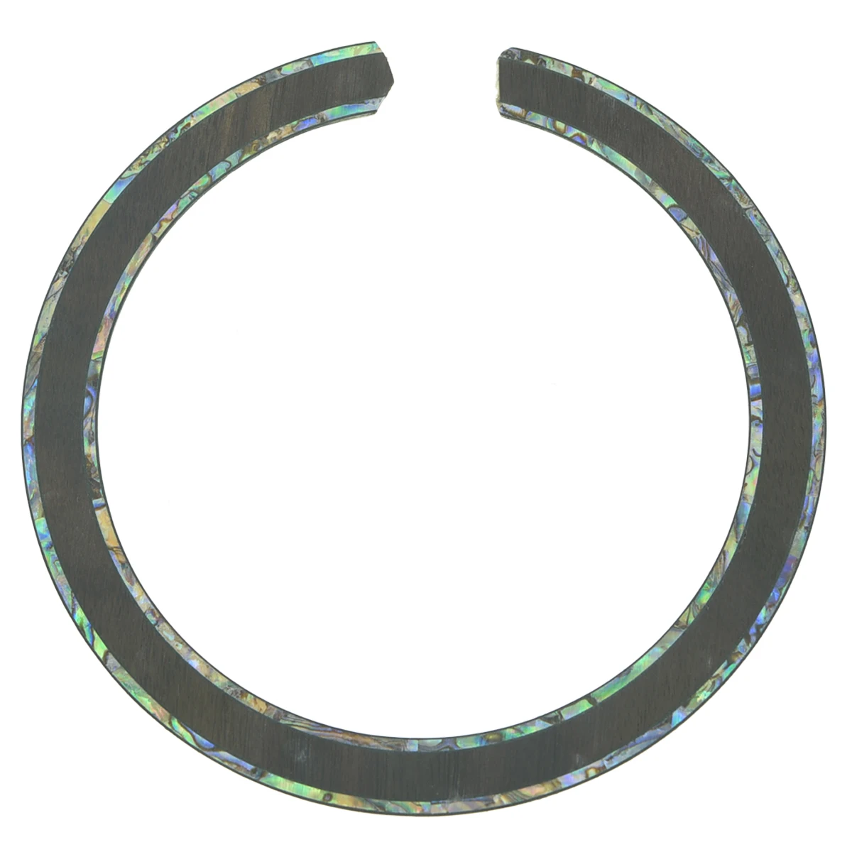Dopro Акустическая гитара Soundhole палисандр розетка с 2 кольцами полный ушка оболочки инкрустация Dimenison 110*13*0,8 мм
