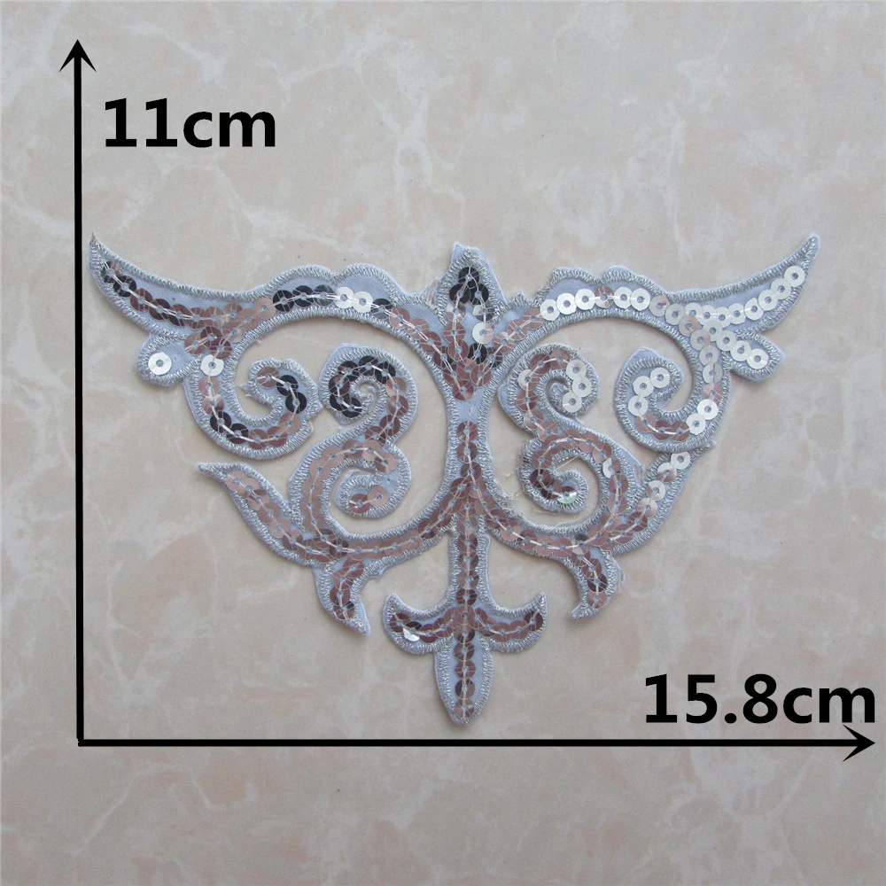 Нашивка с металлической вышивкой для одежды|iron on|embroidery iron oniron on lace |