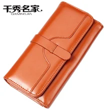 wallet,Five colors Free shipping Women Wallets PU Leather Female Wallet Long Design Zipper Coin Purses Vintage Lady Clutch Purse