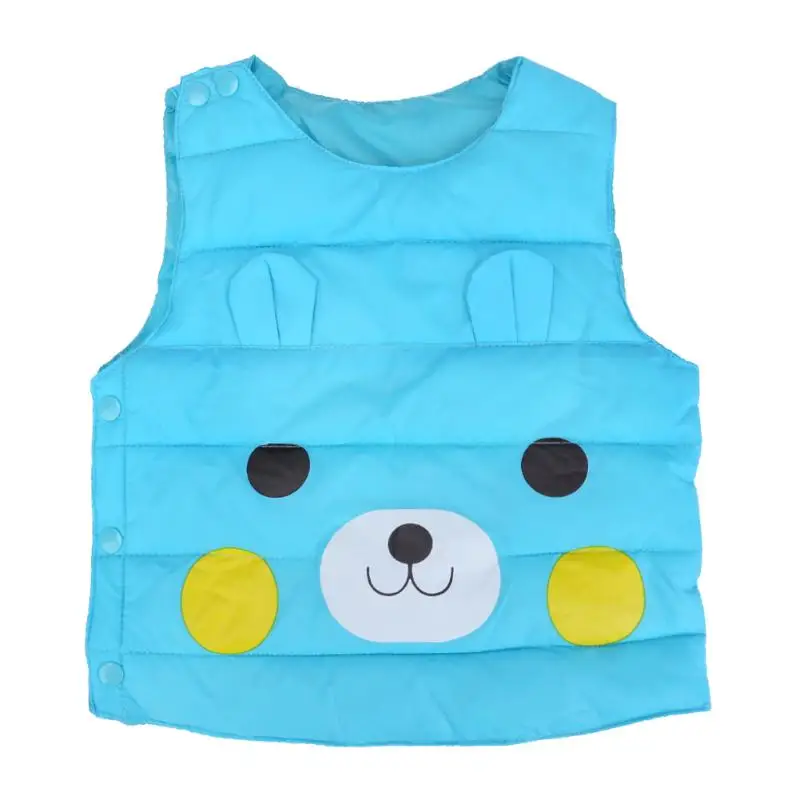 

Autumn Winter Boys Girls Vest Jacket Light Down Cotton Kid Waistcoat Pink Purple Green Baby Vest Winter Clothes