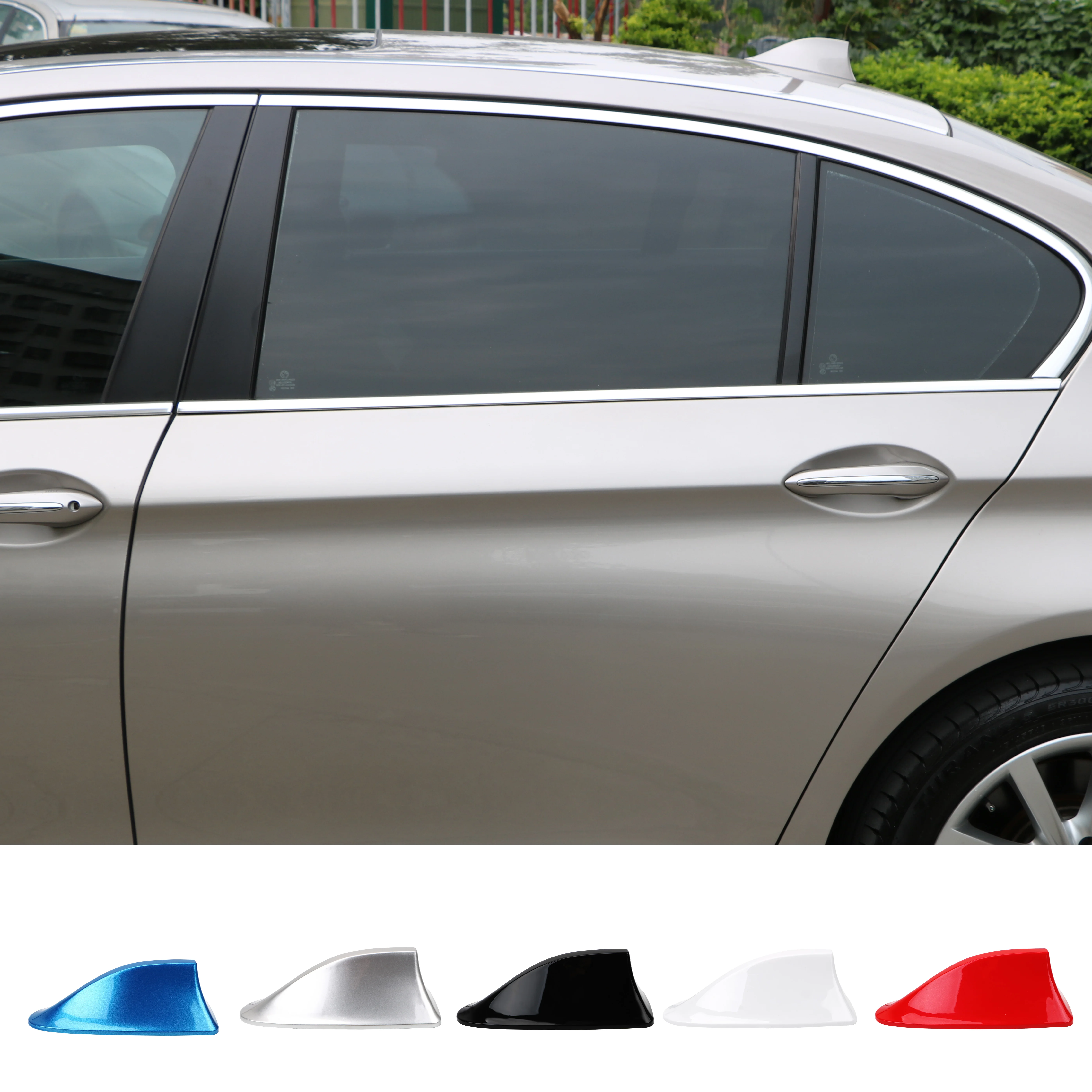 

LEEPEE Auto Radio Signal Aerials Roof Antennas Car-styling Car Shark Fin Antenna for BMW/Honda/Toyota/Hyundai/VW/Kia/Nissan